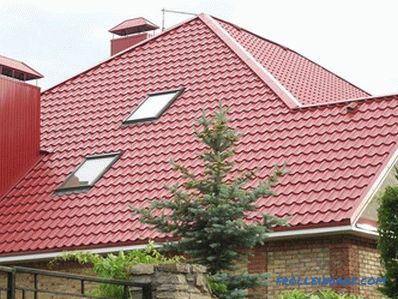 Как да се покрие покрива на къщата - изборът на покривен материал
