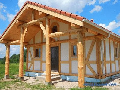 Half-timbered къща със собствените си ръце - как да се направи + снимка