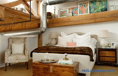 Спалня в стил таван - 52 интериорни примера