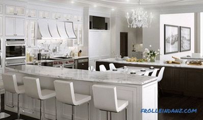 Бяла кухня в интериор - 41 снимки идея за интериор на кухня в класически бял цвят