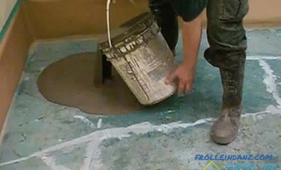 Изравняване на пода под ламинат - дърво или бетон + видео