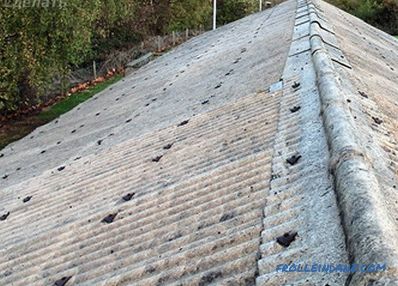 Как да блокирате покривната плоча - инсталация