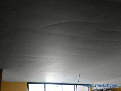 Ремонт на тавани от гипсокартон - техника за ремонт на тавани от гипсокартон