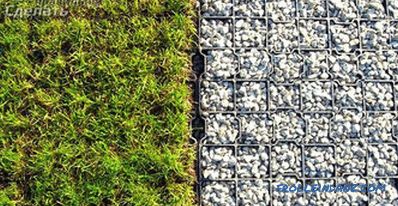 Как да се постави газон решетка - самостоятелно полагане