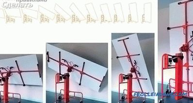 Как да направите щайга за гипсокартон на стената, тавана (+ схеми)