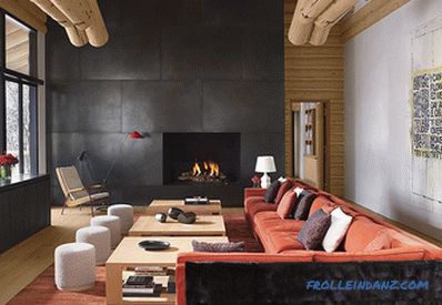Дизайн на хола с камина - 47 интериора и фото идеи