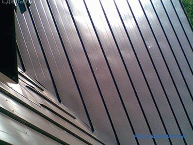 Как да покрием покрива с желязо - монтаж на метален покрив + снимка