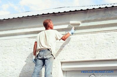 Боядисване на фасадата на къщата със собствените си ръце