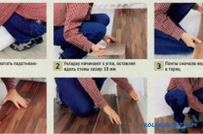 Как да сложим ламината на пода със собствените си ръце (видео)