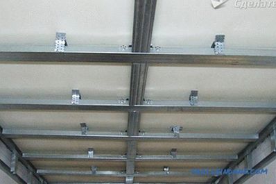 Как да се ниво на тавана с гипсокартон - изравняване на тавана с сухото строителство