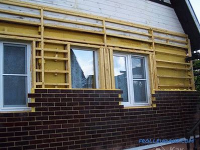 Довършване на фасадата на къщата с термопанели - термопанели на фасадата