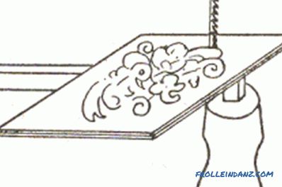 Изрязване на пъзел от шперплат, как да се движи чертежа