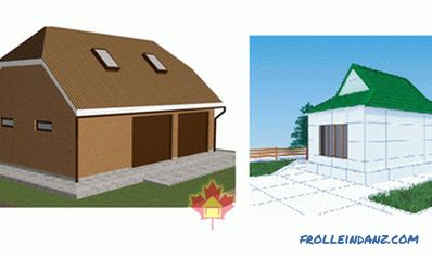 Видове покриви на частни къщи, техните форми и опции + Снимки