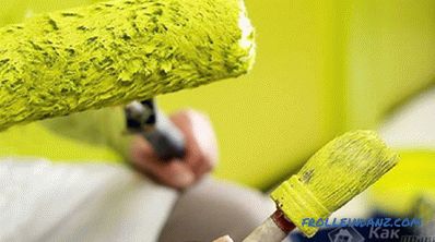 Как да рисуваме декоративна мазилка - боядисване мазилка