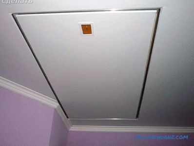 Как да направите люк на тавана