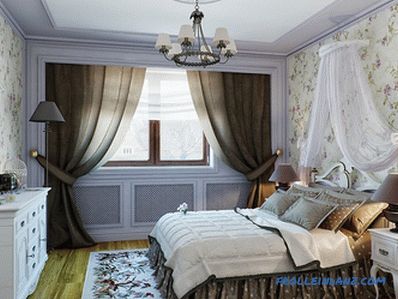 Дизайн на спалнята в стил Прованс