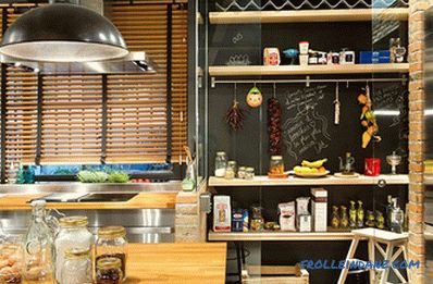 Кухня в мансарден стил - 100 идеи за интериор със снимки