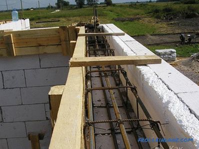 Как да се изгради къща от пяна бетон
