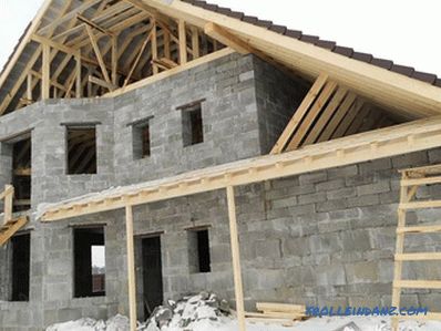 Как да се изгради къща от пяна бетон