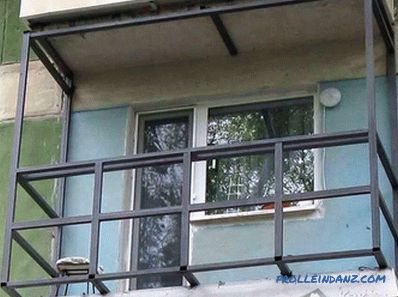 Как да глазура балкон със собствените си ръце