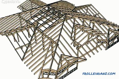 Направи си сам покрив с няколко върха - как да изградиш + схеми