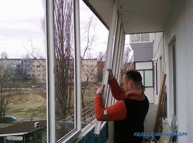 Остъкления балкон го направете сами + снимка