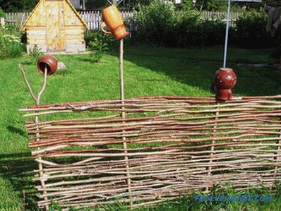 Как да си направим плетена ограда - правене на плет (+ снимки)