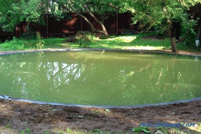 Изкуствен езерце го направи сам - как да се направи езеро