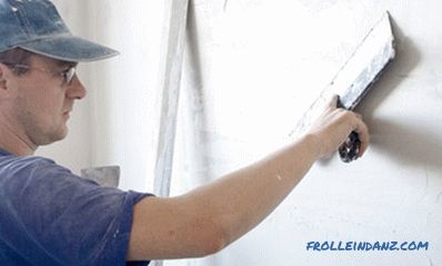 Как да замазката стени със собствените си ръце