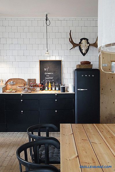 Кухня в скандинавски стил - как да създадете интериорен дизайн, 70 идеи за снимки