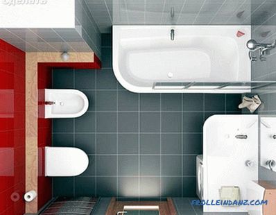 Комбиниране на баня и тоалетна - как да се направи реконструкция (+ снимка)