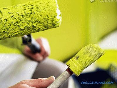 Как да нарисуваме тавана без петна