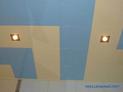 Видове и видове окачени тавани върху дизайна и материалното производство