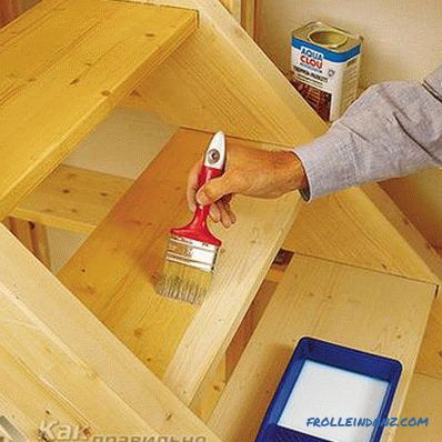 Как да си направим дървена стълба със собствените си ръце
