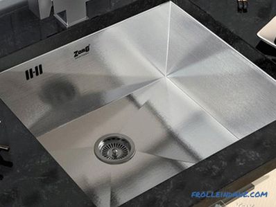 Как да инсталирате мивка - опции за инсталиране на мивка