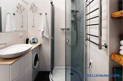 Интериор на малка баня - дизайн на банята