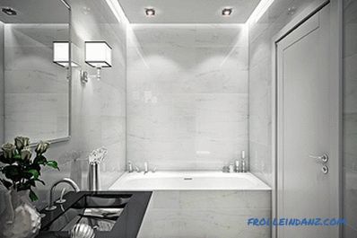 Интериор на малка баня - дизайн на банята