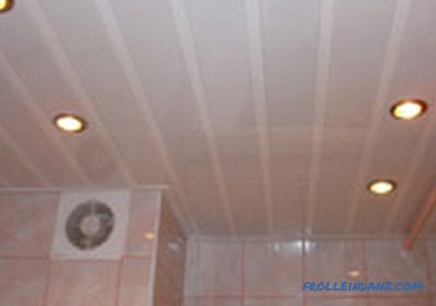 Кой таван е по-добре да се направи в банята