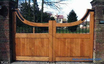 Как да си направим дървена порта - порта от дърво (+ снимки, диаграми)